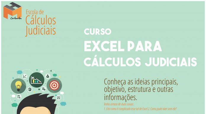 Curso de Excel para Cálculos Judiciais