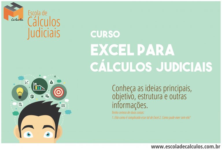 Curso de Excel para Cálculos Judiciais