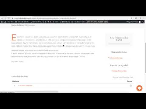 Cursos cálculos judiciais gratuito