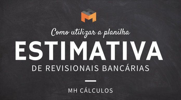 Como usar a planilha estimativa bancária