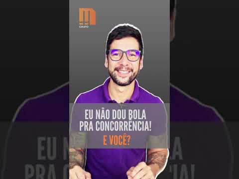 Pare agora de olhar para o teu concorrente, você é muito melhor que ele!