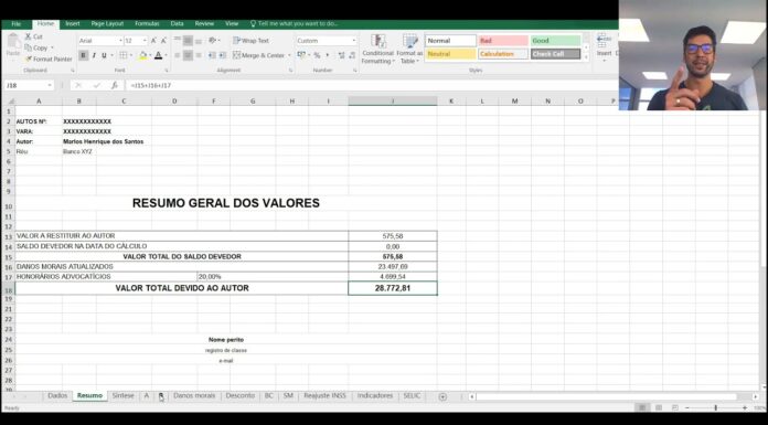 ESCOLA DE CÁLCULOS I Cálculos revisionais da Reserva de Margem Consignável (RMC)