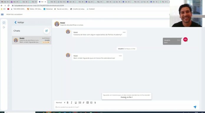 Como acessar o Help Desk da Peritos Academy