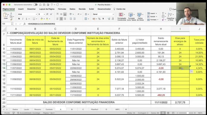 Conheça o curso: CÁLCULOS REVISIONAIS DE CARTÃO DE CRÉDITO