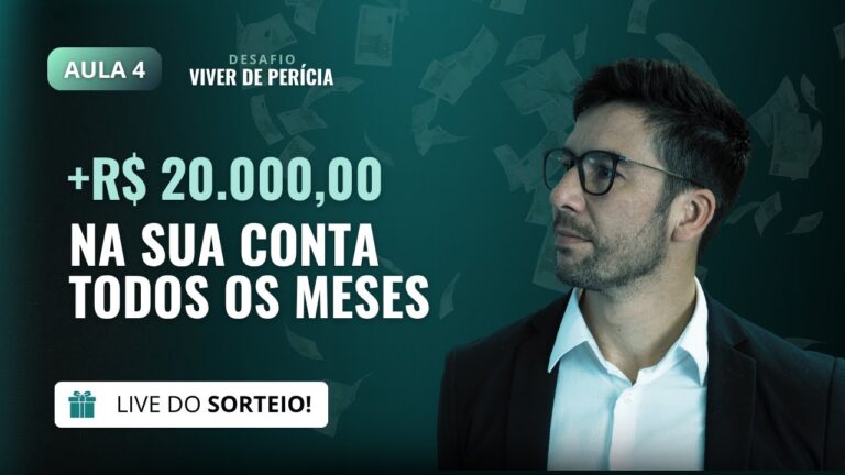 Aula 4 – O Plano Prático de R$ 20.000,00 todos os meses