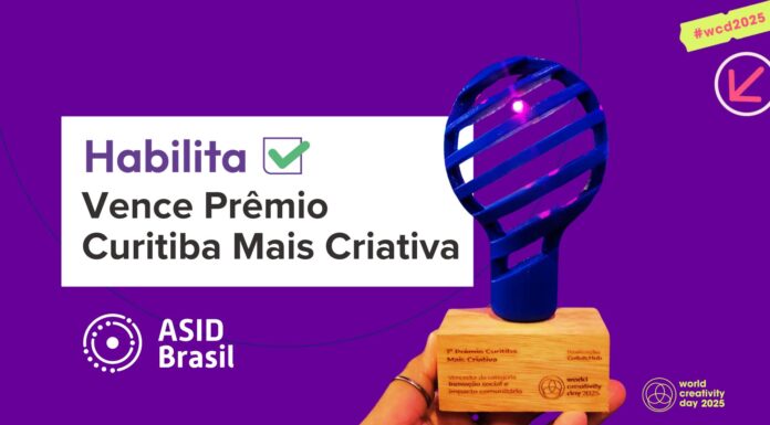 ASID Brasil é reconhecida no Prêmio Curitiba Mais Criativa