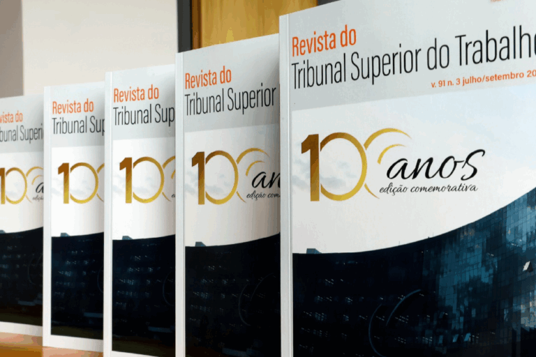 TST: Revista do Tribunal celebra 100 anos com legado histórico e excelência acadêmica