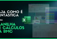 Conheça todos os cálculos da planilha RMC