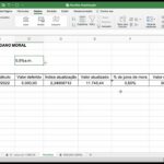 Cálculo de juros de mora automático