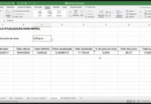 Cálculo de juros de mora automático