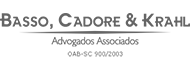 Logo Basso, Cadore & Krahl - Advogados Associados